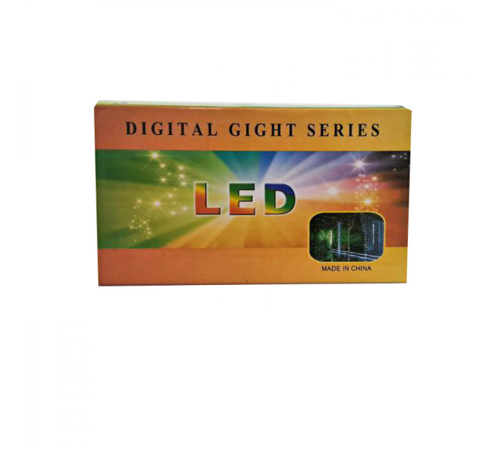 Гірлянда Водоспад 3х2 м 210 LED (480 L) лампочок світлодіодна прозорий дріт 10 ниток 8 режимів Жовтий
