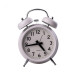 Годинник будильник Clock на батарейці АА настільний годинник з будильником
