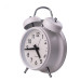 Годинник будильник Clock на батарейці АА настільний годинник з будильником