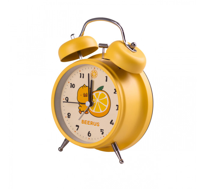 Годинник будильник Clock дитячий, настільний годинник з будильником