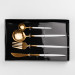 Набір столових приборів Cutlery set із нержавіючої сталі на 1 персону 4 штуки