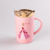 Чашка керамічна 400 мл Princess з кришкою