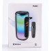 Колонка bluetooth портативна бездротова Pulse 6 із мікрофоном 10 Вт водонепроникна з аккумулятором Білий