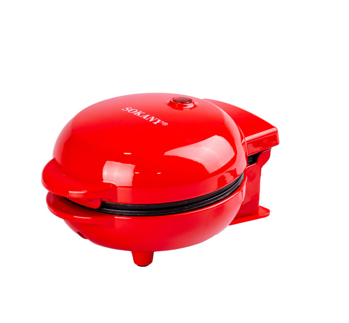 Вафельниця електрична 550 Вт антипригарне покриття Sokany SK-BBQ-840