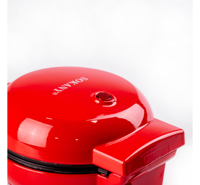 Вафельниця електрична 550 Вт антипригарне покриття Sokany SK-BBQ-840