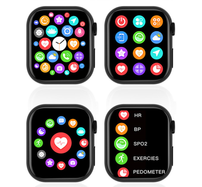 Смарт годинник Smart Watch 8 series Pro Max для чоловіків і жінок NFC та Wi-Fi (Android, iOS) Золотий