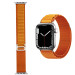 Ремінець Watch Ocean Band до годинника SmartX Ultra /Apple Watch кріплення на 42/44/45/49 мм Жовтогарячий