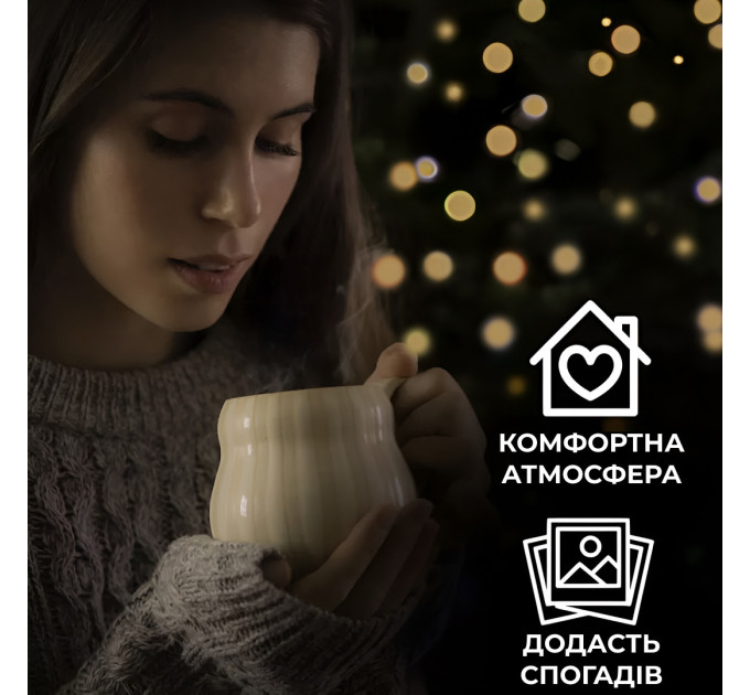 Гірлянда нитка 10м на 200 LED лампочок світлодіодна чорний провід 8 режимів роботи Жовтий