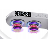 Колонка Bluetooth бездротова портативна зарядка 10 Вт лампа настільна і годинник RGB LED 3 в 1 у стилі Big G