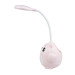 Лампа настільна дитяча акумуляторна з USB 4.2 Вт сенсорний настільний світильник Сова CS-289 Рожевий