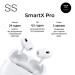 Навушники бездротові SmartX Pro Luxury Bluetooth бездротова зарядка люкс якість AAA блютуз