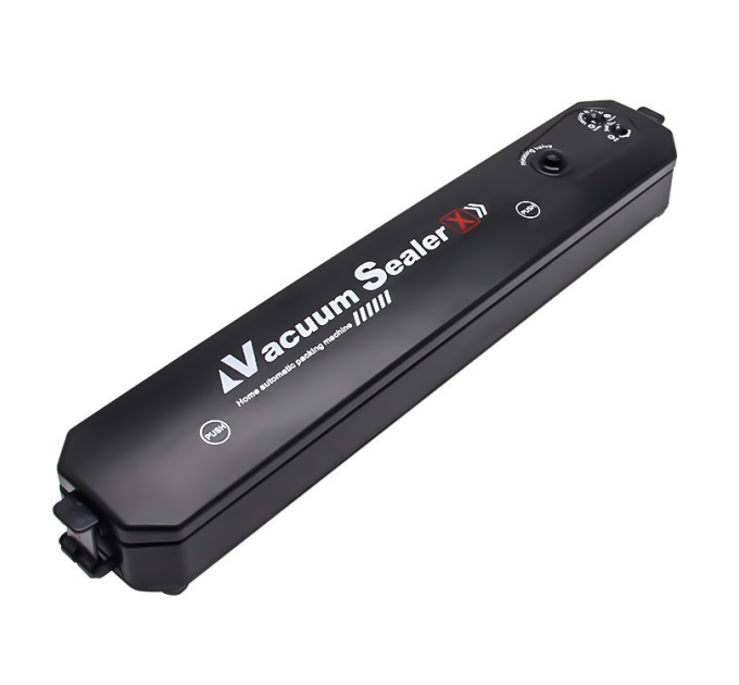 Вакууматор для продуктів домашній Vacuum Sealer з пакетами в наборі 90 Вт побутовий вакуумний пакувальник
